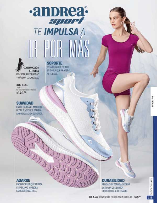 Catálogo  andrea marca Flexi Calzado  - Andrea Calzado Dama Primavera Verano 2023