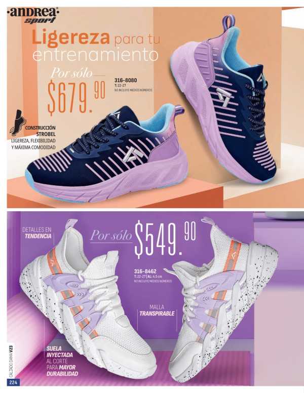 Catálogo  andrea marca Flexi Calzado  - Andrea Calzado Dama Primavera Verano 2023