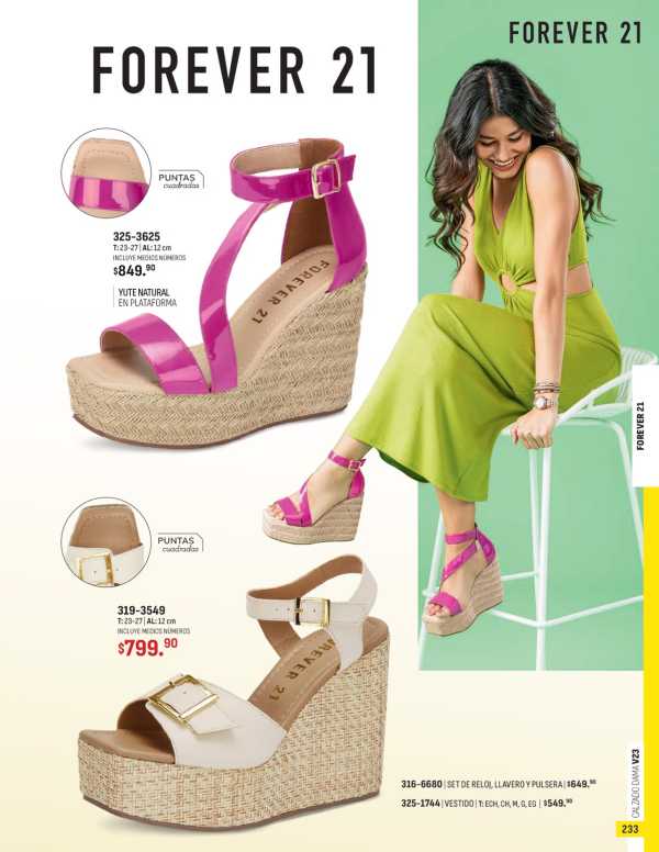 Catálogo  andrea marca Cuadra Calzado Reloj Vestido  - Andrea Calzado Dama Primavera Verano 2023