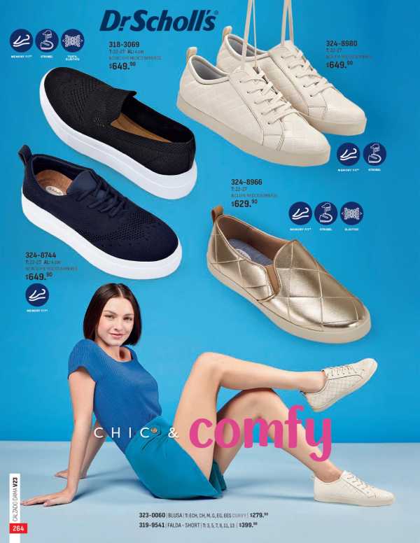 Catálogo  andrea calzado dama primavera verano 2023 Calzado Blusa Short  - Andrea Calzado Dama Primavera Verano 2023