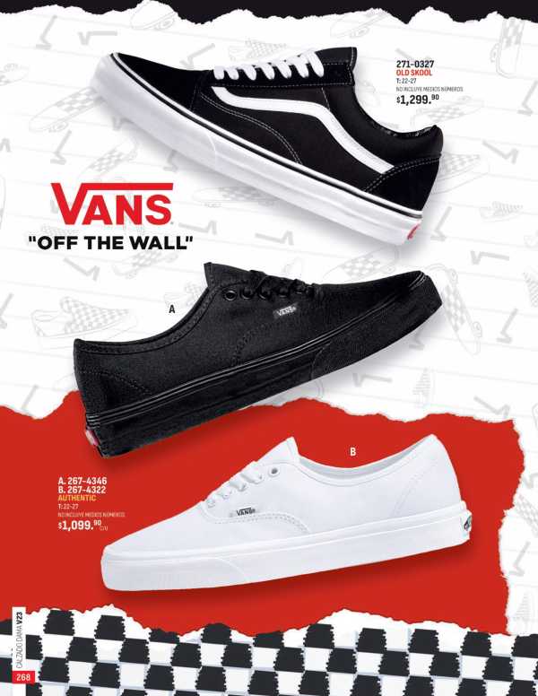 Catálogo  andrea marca Vans Calzado  - Andrea Calzado Dama Primavera Verano 2023