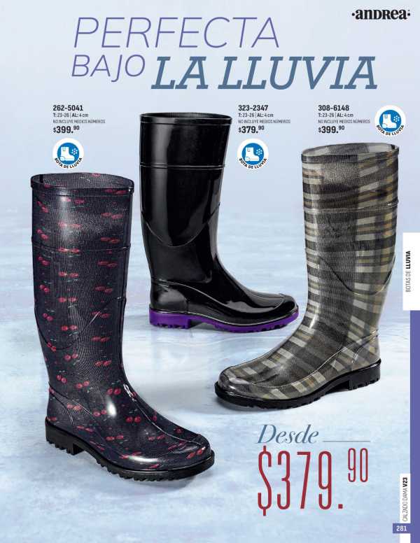Catálogo  andrea marca Andrea Calzado  - Andrea Calzado Dama Primavera Verano 2023