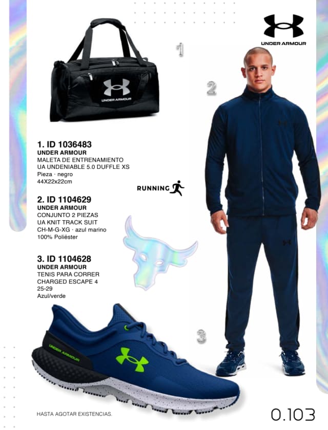 Catálogo  price shoes Under Armour general  - Price Shoes Verano Importados 2023