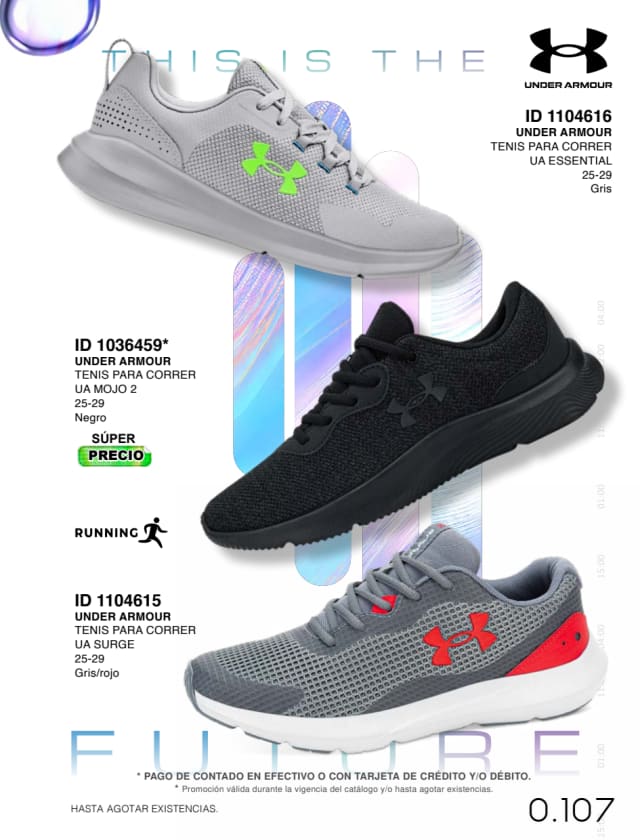 Catálogo  price shoes Under Armour general  - Price Shoes Verano Importados 2023