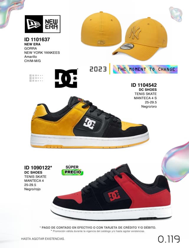 Catálogo  price shoes DC Shoes general  - Price Shoes Verano Importados 2023