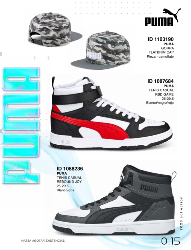 Catálogo  price shoes Puma general  - Price Shoes Verano Importados 2023