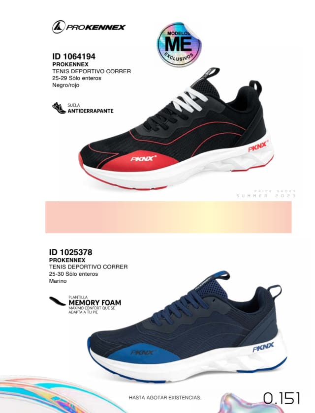Catálogo  price shoes Prokennex general  - Price Shoes Verano Importados 2023