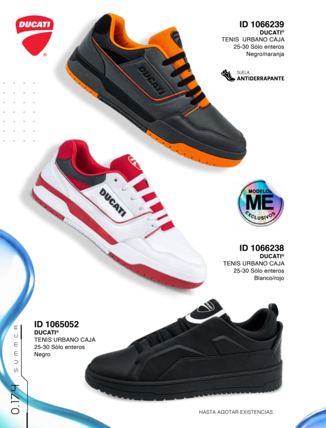 Catálogo  price shoes Ducati general  - Price Shoes Verano Importados 2023