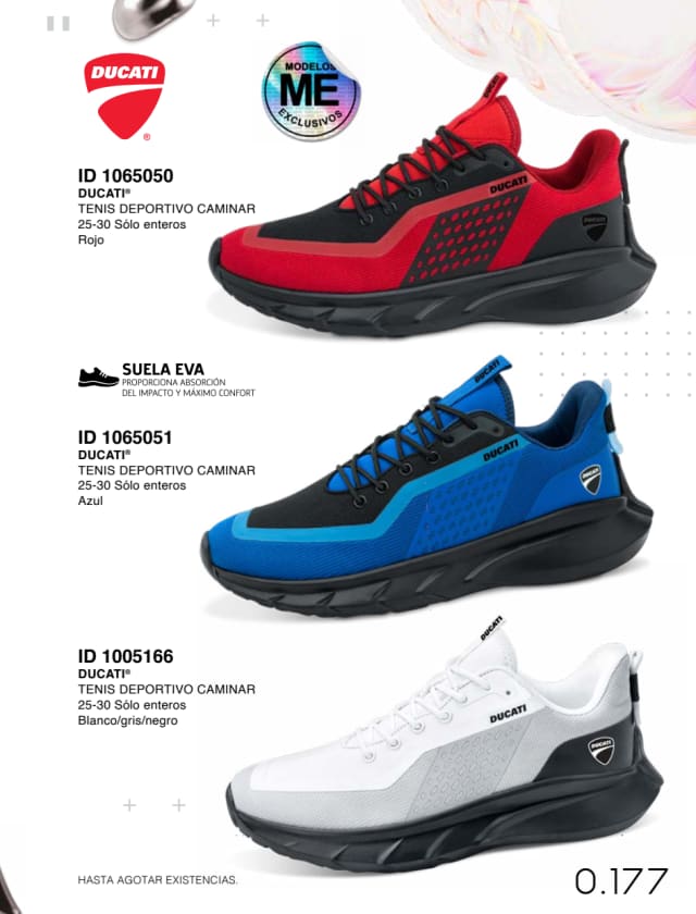 Catálogo  price shoes Ducati general  - Price Shoes Verano Importados 2023