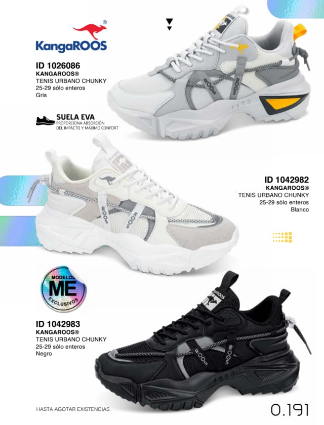 Catálogo  price shoes Kangaroos general  - Price Shoes Verano Importados 2023