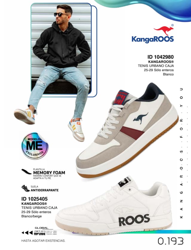 Catálogo  price shoes Kangaroos general  - Price Shoes Verano Importados 2023