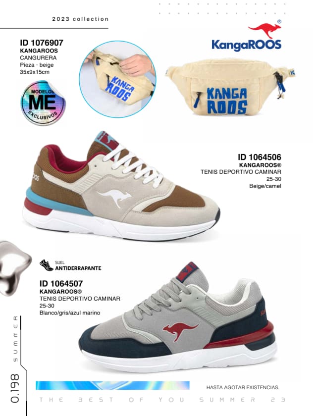 Catálogo  price shoes Kangaroos general  - Price Shoes Verano Importados 2023