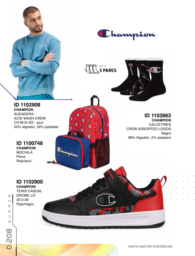 Catálogo  price shoes Champion general  - Price Shoes Verano Importados 2023