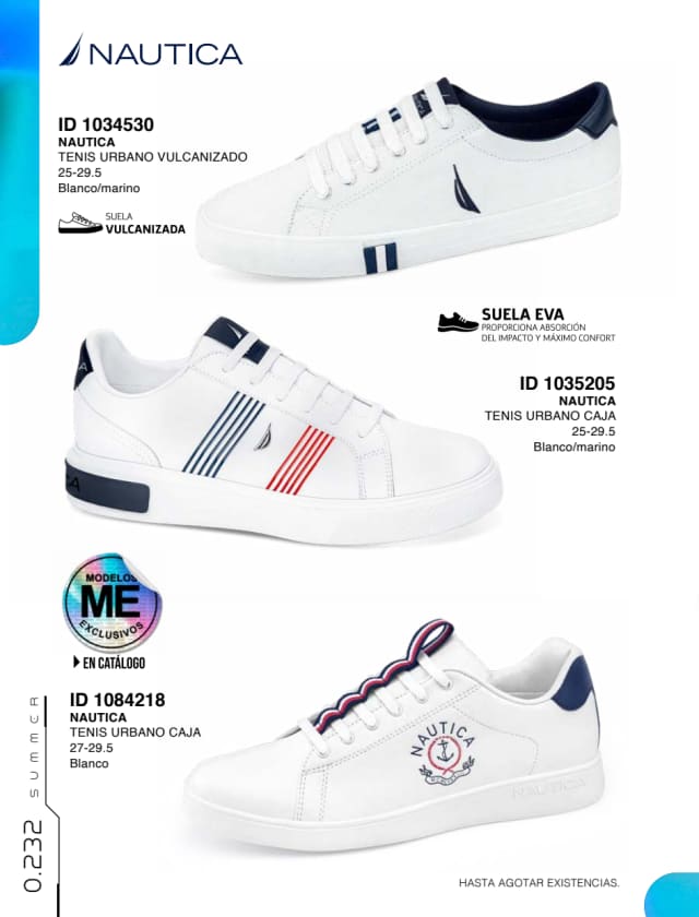 Catálogo  price shoes Nautica general  - Price Shoes Verano Importados 2023