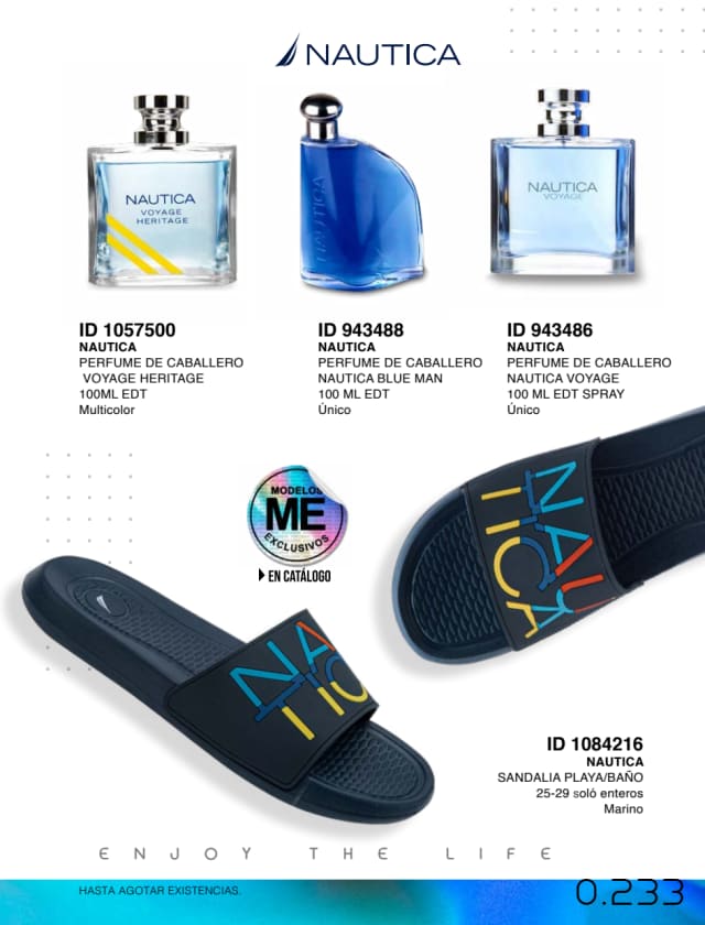 Catálogo  price shoes Nautica general  - Price Shoes Verano Importados 2023