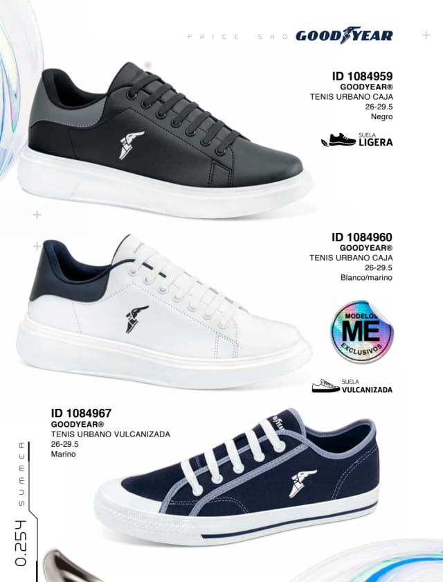 Catálogo  price shoes Goodyear general  - Price Shoes Verano Importados 2023