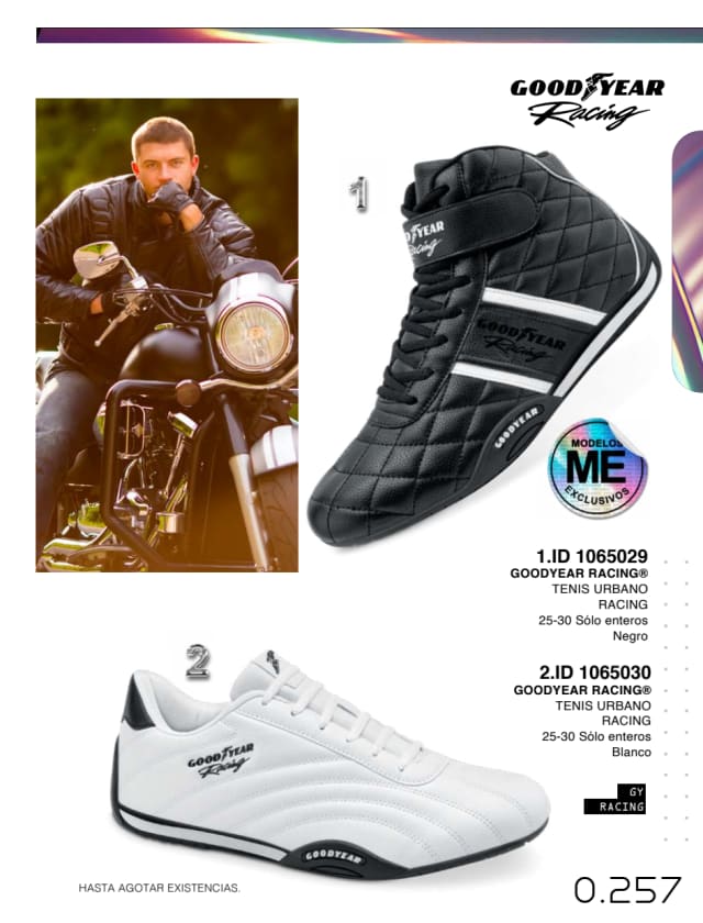 Catálogo  price shoes Goodyear Racing general  - Price Shoes Verano Importados 2023