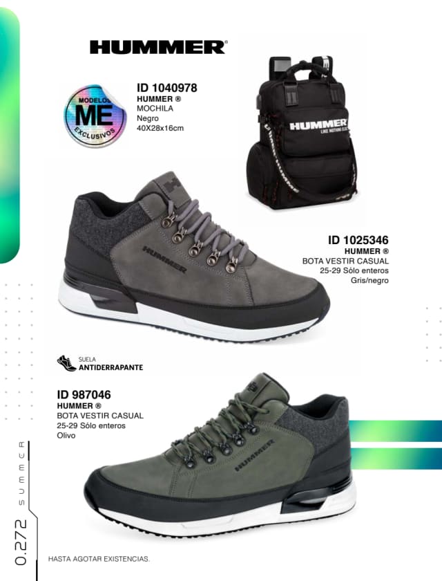 Catálogo  price shoes Hummer general  - Price Shoes Verano Importados 2023