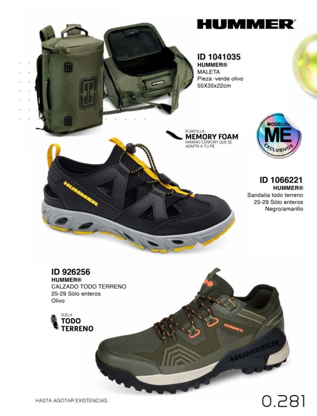 Catálogo  price shoes Hummer general  - Price Shoes Verano Importados 2023