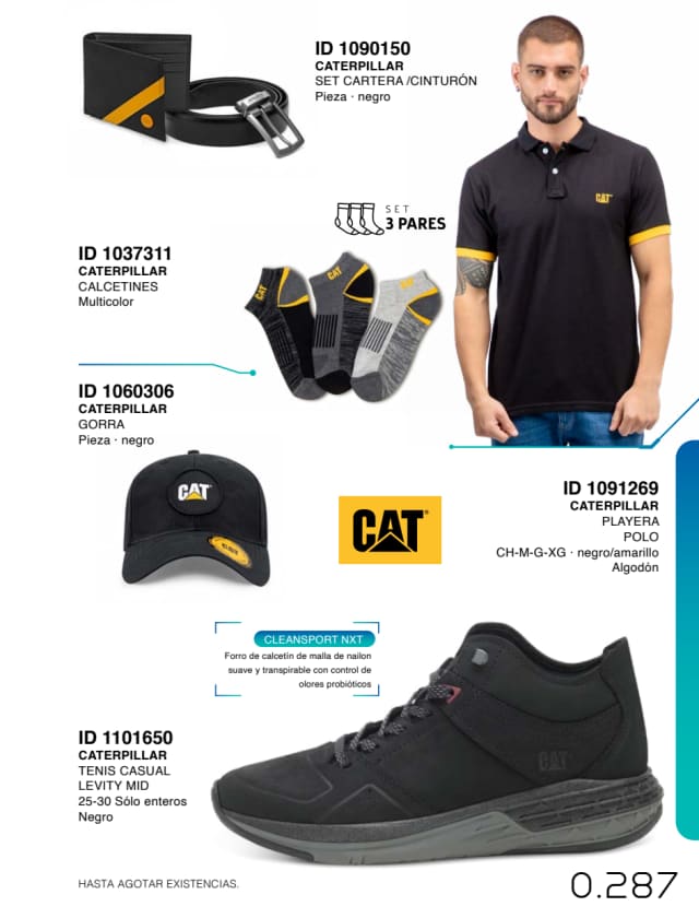 Catálogo  price shoes Caterpillar general  - Price Shoes Verano Importados 2023