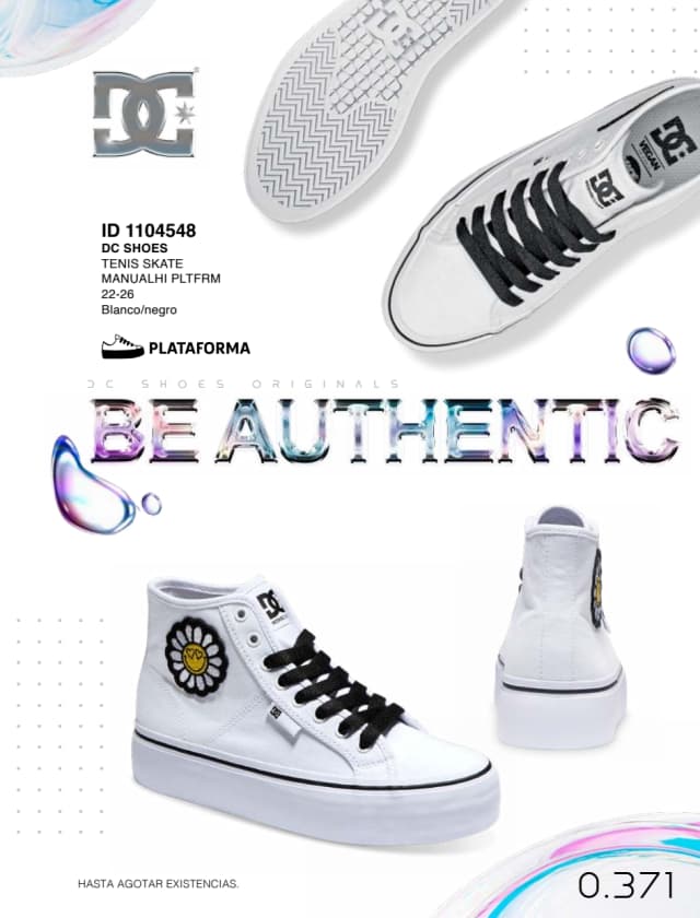 Catálogo  price shoes DC Shoes general  - Price Shoes Verano Importados 2023