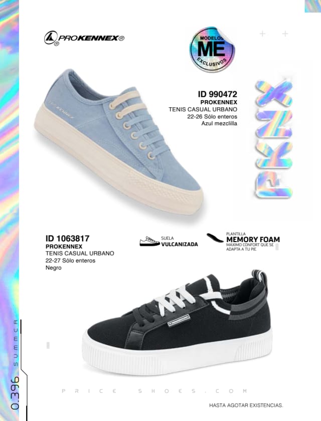 Catálogo  price shoes Prokennex general  - Price Shoes Verano Importados 2023