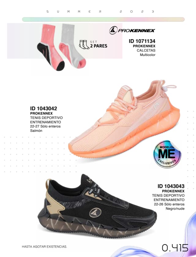 Catálogo  price shoes Prokennex general  - Price Shoes Verano Importados 2023