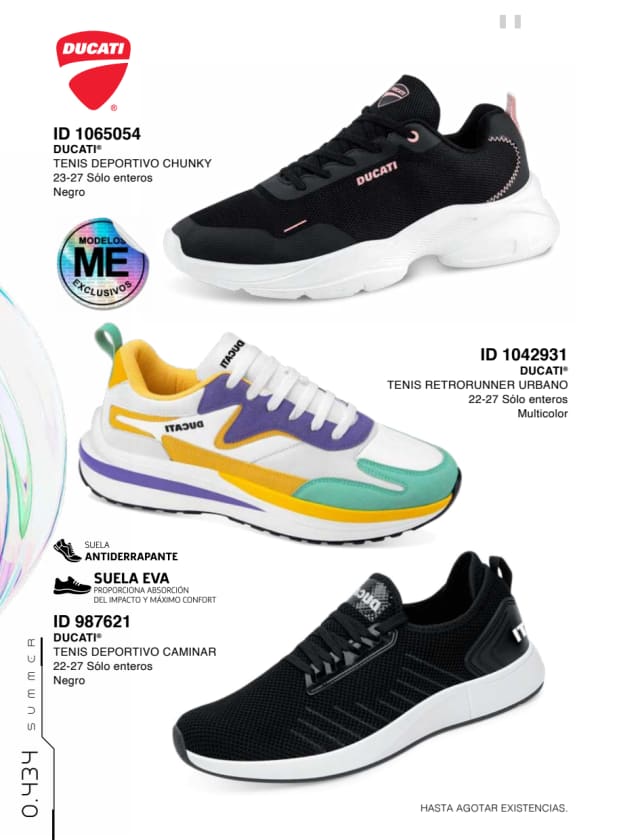 Catálogo  price shoes Ducati general  - Price Shoes Verano Importados 2023