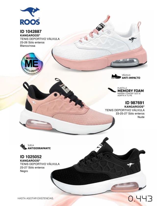 Catálogo  price shoes Kangaroos general  - Price Shoes Verano Importados 2023