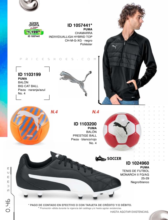 Catálogo  price shoes Puma general  - Price Shoes Verano Importados 2023