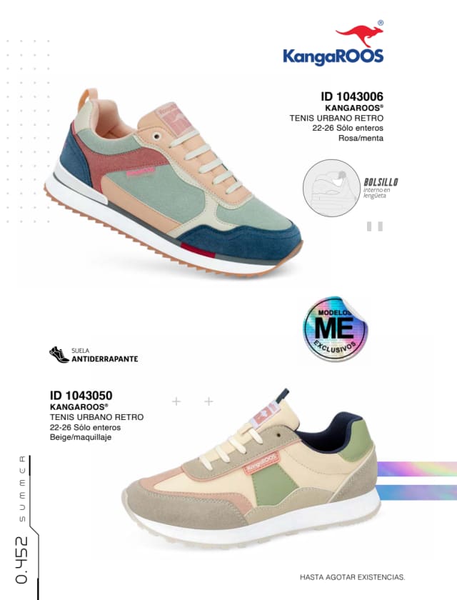 Catálogo  price shoes Kangaroos general  - Price Shoes Verano Importados 2023