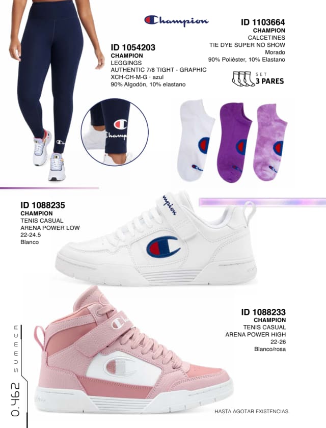 Catálogo  price shoes Champion general  - Price Shoes Verano Importados 2023