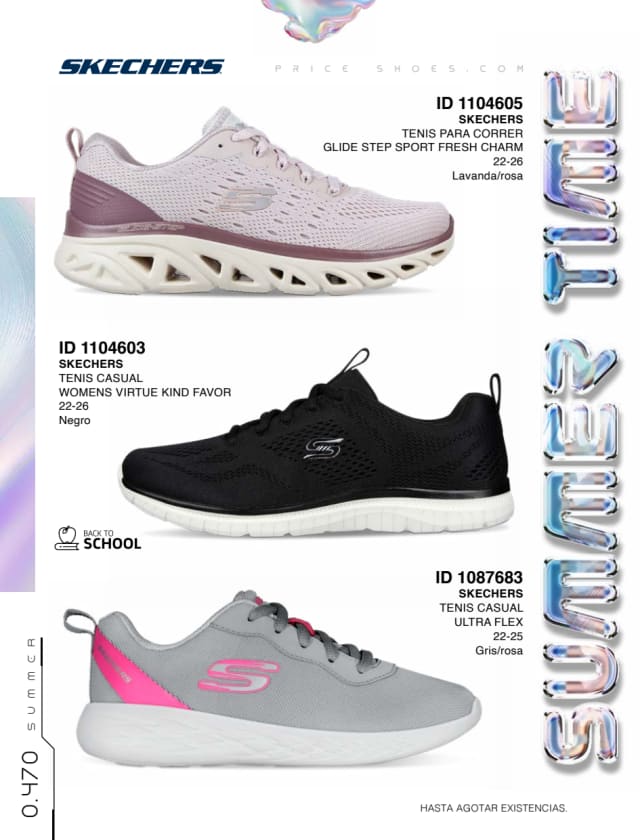 Catálogo  price shoes Skechers general  - Price Shoes Verano Importados 2023