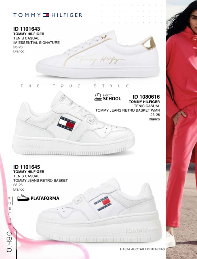 Catálogo  price shoes Tommy Hilfiger general  - Price Shoes Verano Importados 2023