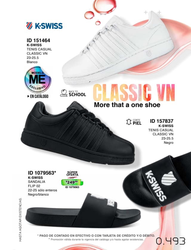 Catálogo  price shoes K Swiss general  - Price Shoes Verano Importados 2023