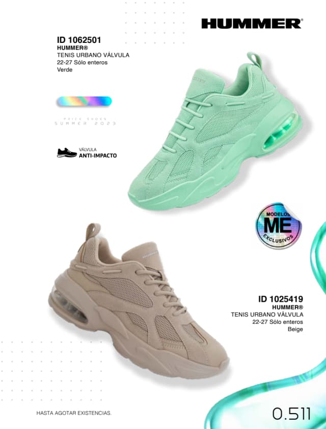 Catálogo  price shoes Hummer general  - Price Shoes Verano Importados 2023