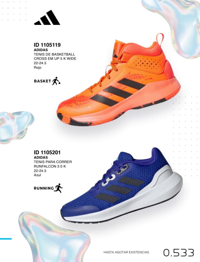 Catálogo  price shoes Adidas general  - Price Shoes Verano Importados 2023