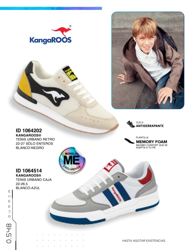 Catálogo  price shoes Kangaroos general  - Price Shoes Verano Importados 2023