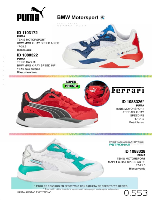 Catálogo  price shoes Puma general  - Price Shoes Verano Importados 2023