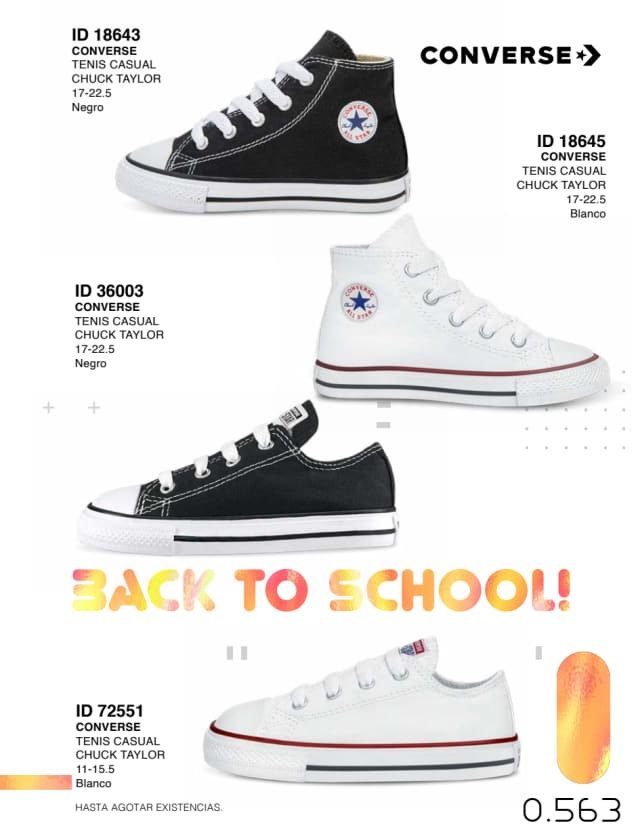 Catálogo  price shoes Converse general  - Price Shoes Verano Importados 2023