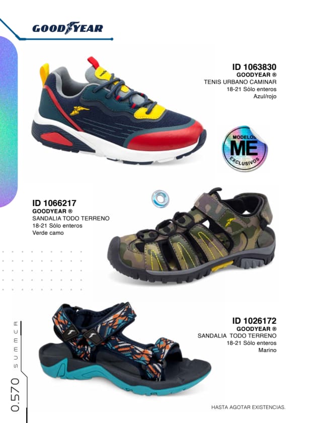 Catálogo  price shoes Goodyear general  - Price Shoes Verano Importados 2023