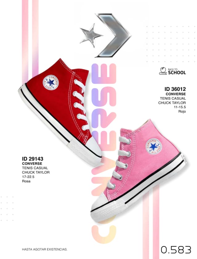 Catálogo  price shoes Converse general  - Price Shoes Verano Importados 2023