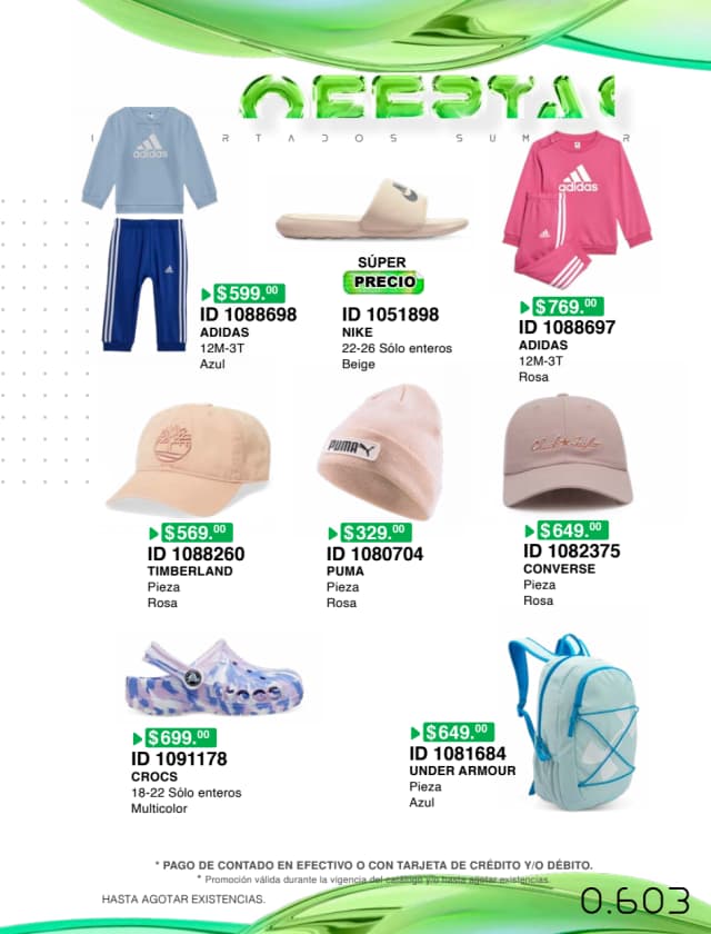 Catálogo  price shoes Under Armour general  - Price Shoes Verano Importados 2023