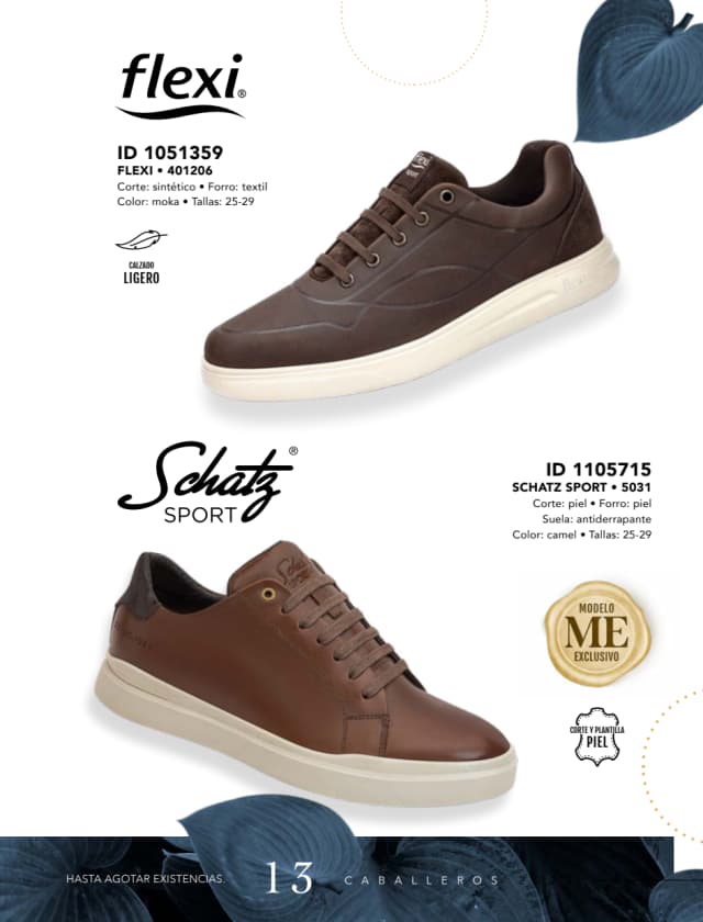 Catálogo  price shoes Schatz Sport calzado moka  - Price Shoes Caballeros 2023-2024