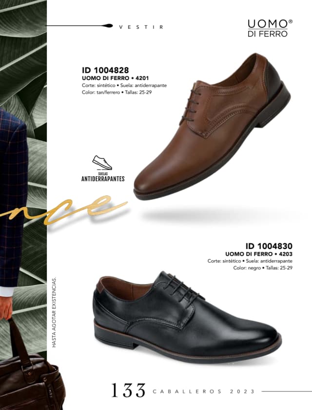 Catálogo  price shoes Uomo di Ferro calzado tan ferrero  - Price Shoes Caballeros 2023-2024