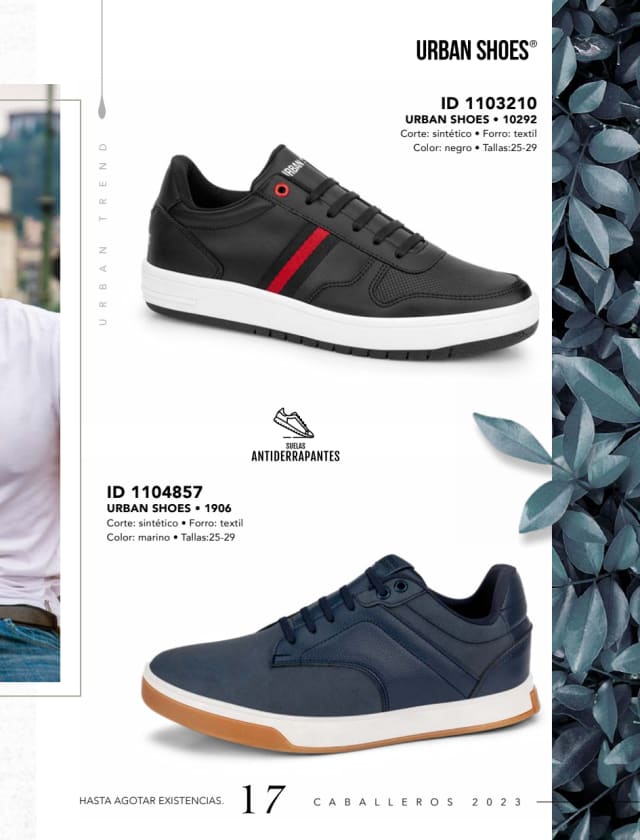 Catálogo  price shoes Urban Shoes calzado marino  - Price Shoes Caballeros 2023-2024