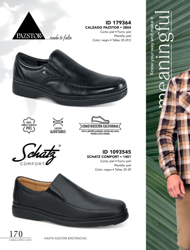 Catálogo  price shoes Flexi calzado negro  - Price Shoes Caballeros 2023-2024