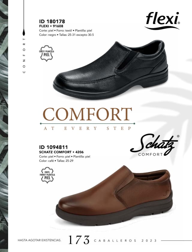 Catálogo  price shoes Flexi calzado negro  - Price Shoes Caballeros 2023-2024