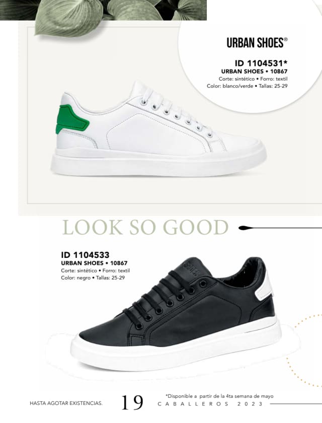 Catálogo  price shoes Urban Shoes calzado negro  - Price Shoes Caballeros 2023-2024