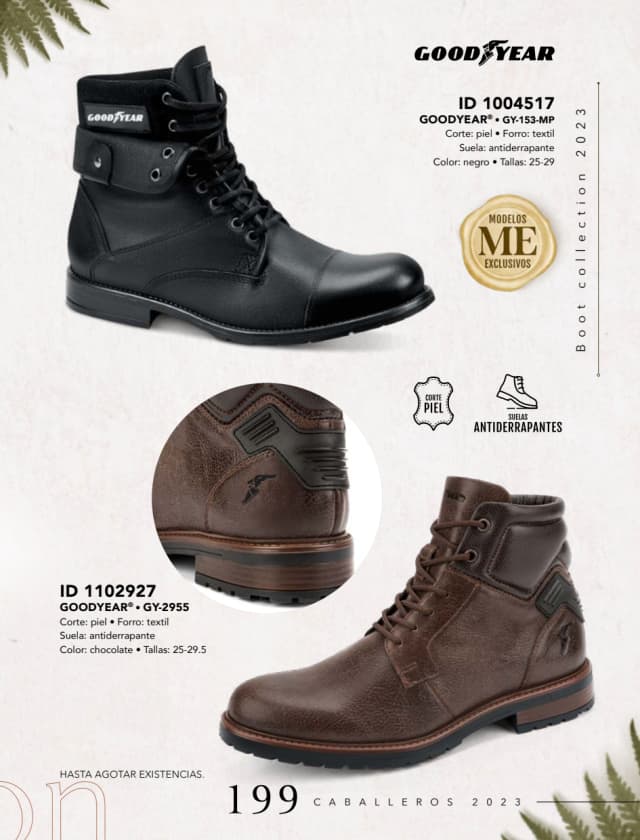 Catálogo  price shoes Goodyear calzado chocolate.  - Price Shoes Caballeros 2023-2024